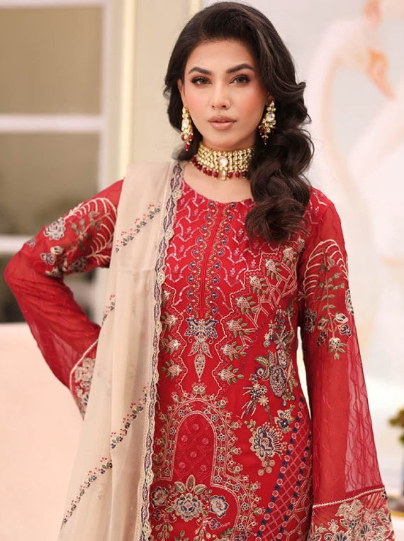 Ramsha Chiffon Collection 2025 Vol-27 (F-2711)