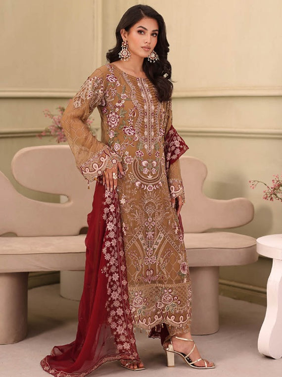 Ramsha Chiffon Collection 2025 Vol-27 (F-2702)