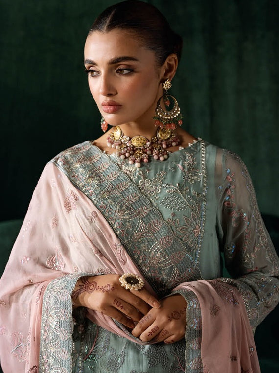 Dastak By Ramsha Luxury Embroidered Chiffon Collection Vol-2 (Q-206)
