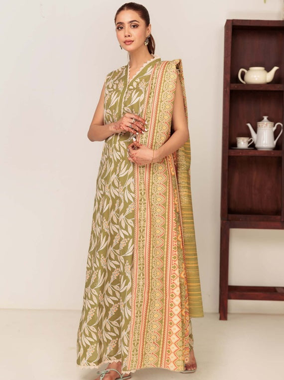Praha By Safwa Fine Lawn Collection 2025 Vol-16 (D-01)