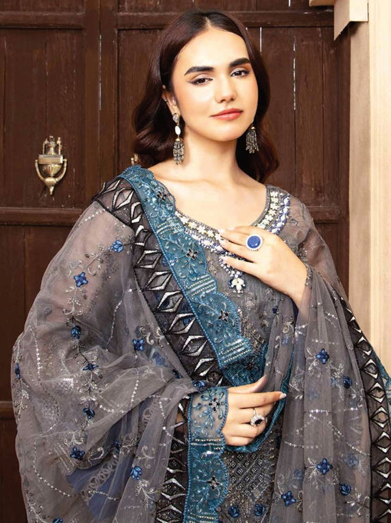 AZU Voguish Slub Khadi Collection By Ahmed Embroideries (D-03)
