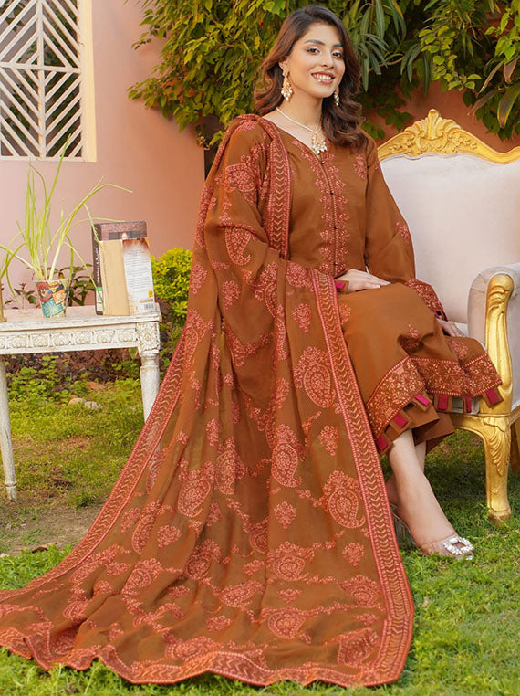 Dastan e Nisa By Manizay Premium Lawn Collection 2025 (Design-03)