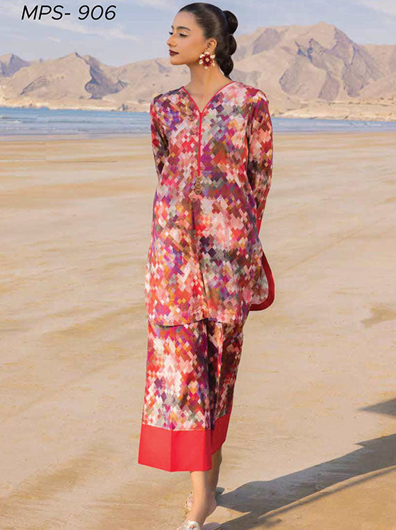 Muscari 2PC Printed Lawn Collection 2025 Vol-02 (MPS-906)