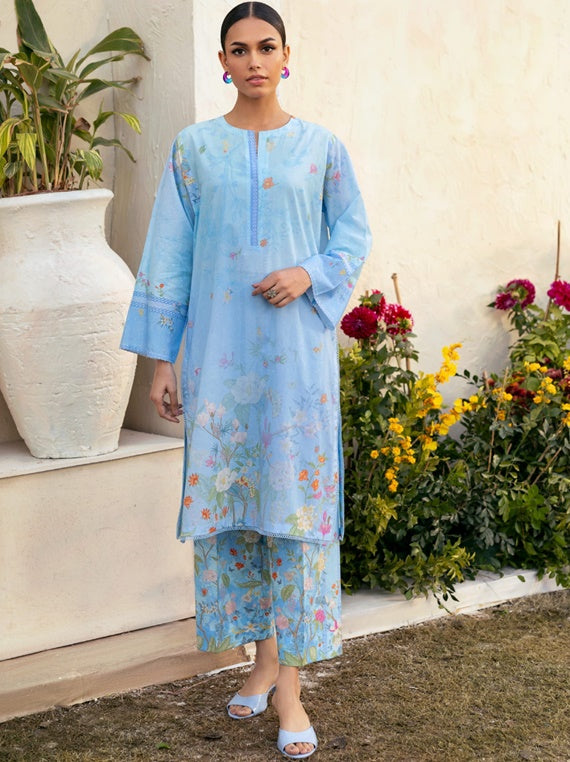Selene By Sahar 2PC Lawn Collection 2025 Vol-01 (TL-VI-S25-09)