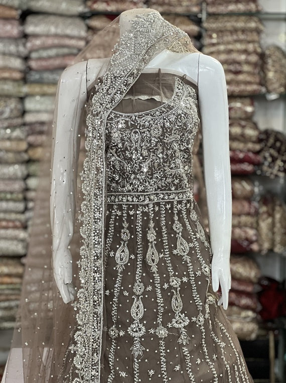 Hand Made Heavy Bridal Maxi Collection 2024 (BM-17)