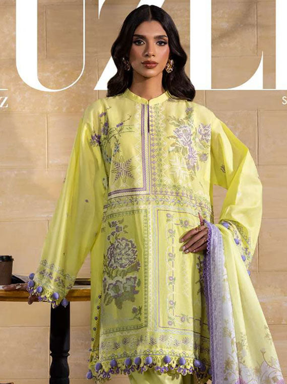 Muzlin By Sana Safinaz Spring Summer Collection 2025 Vol-01 (D-18B)