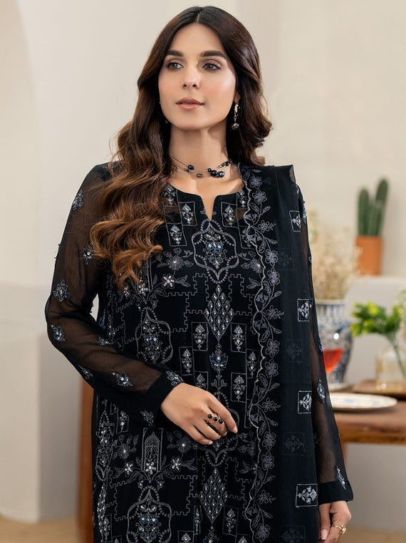Bakhtawar By Noor-e-Fajar Chiffon Collection 2025 (SN-112)