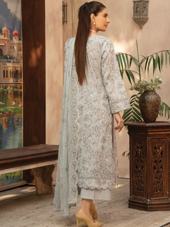 Ramz-E-Gull By Sanam Saeed Swiss Lawn Collection 2025 (D-02)