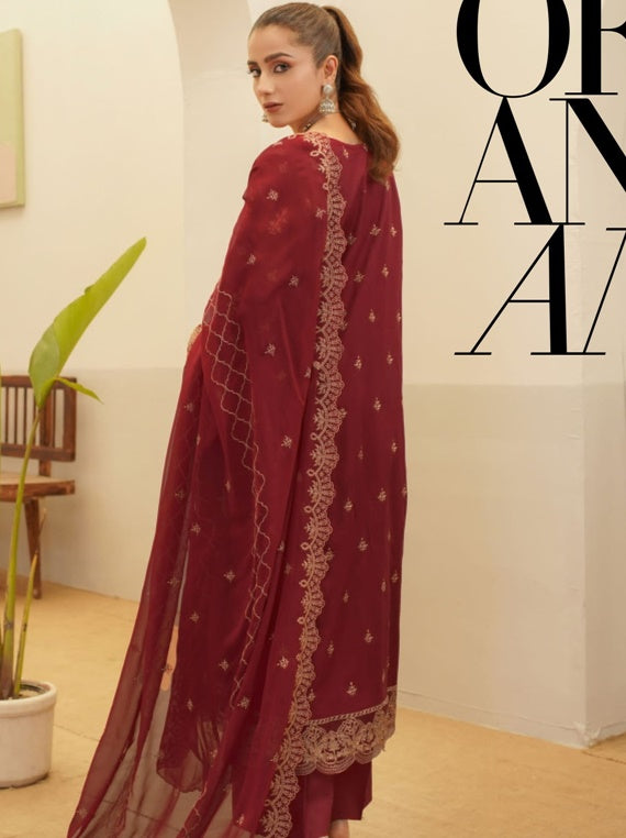 Zargul By Manizay Lawn Collection 2025 (D-02)