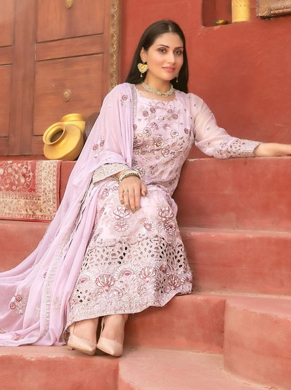 Eunoia By Tawakkal Embroidered Chiffon Collection 2025 (D-1909)