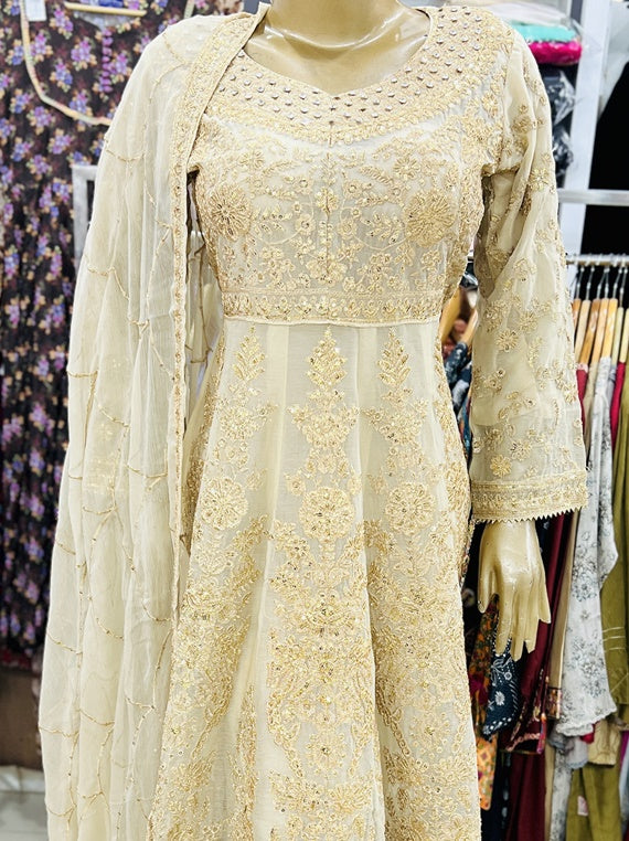 Embroidered Frock Collection 2024 (SF-03)