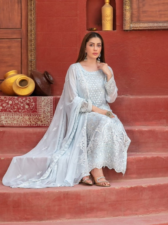 Eunoia By Tawakkal Embroidered Chiffon Collection 2025 (D-1910)