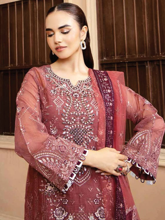 AZU Voguish Slub Khadi Collection By Ahmed Embroideries (D-05)