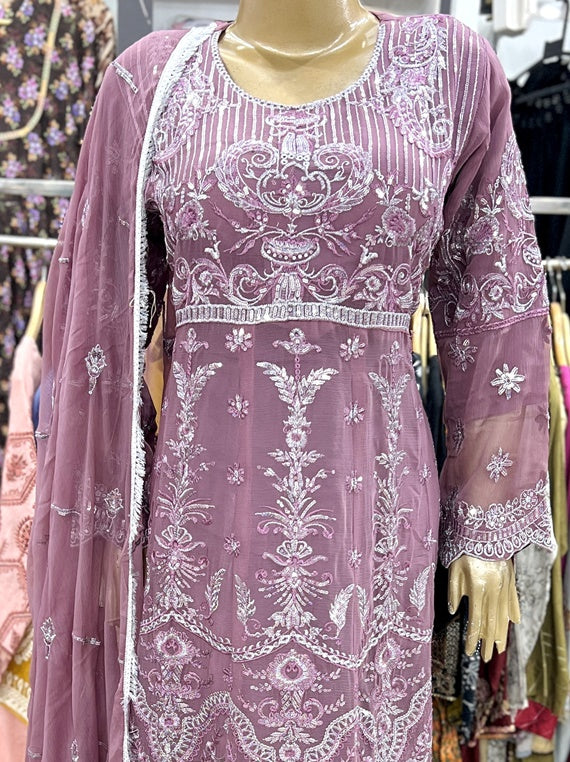 Embroidered Frock Collection 2024 (SF-05)