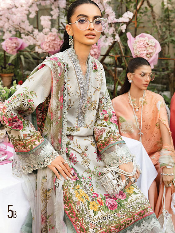 Maria B M Print Eid Lawn Collection 2025 (MPT-05B)