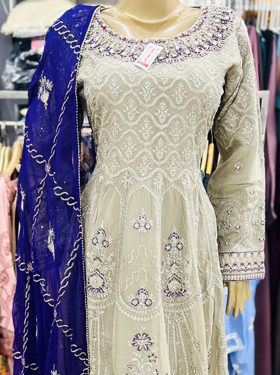Embroidered Frock Collection 2024 (SF-07)