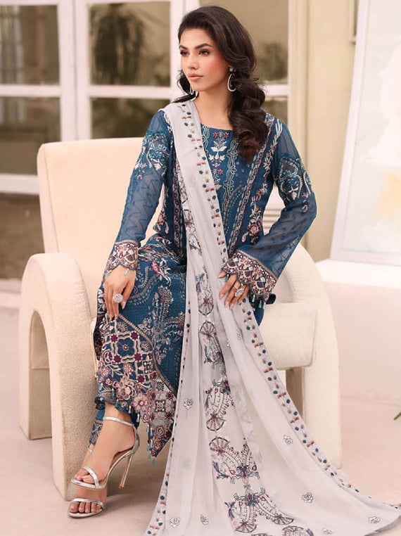 Ramsha Chiffon Collection 2025 Vol-27 (F-2707)