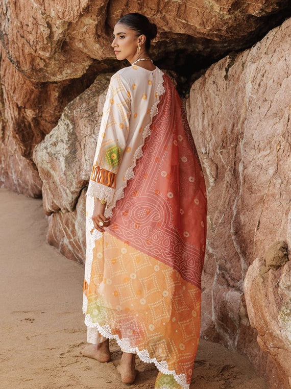 Sheen By Charizma Chunari Lawn Collection 2025 Vol-01 (CH5-07)