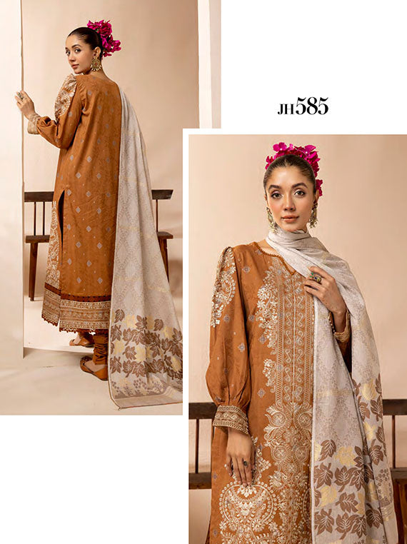 Vintage By Johra Lawn Collection 2024 (D-585)