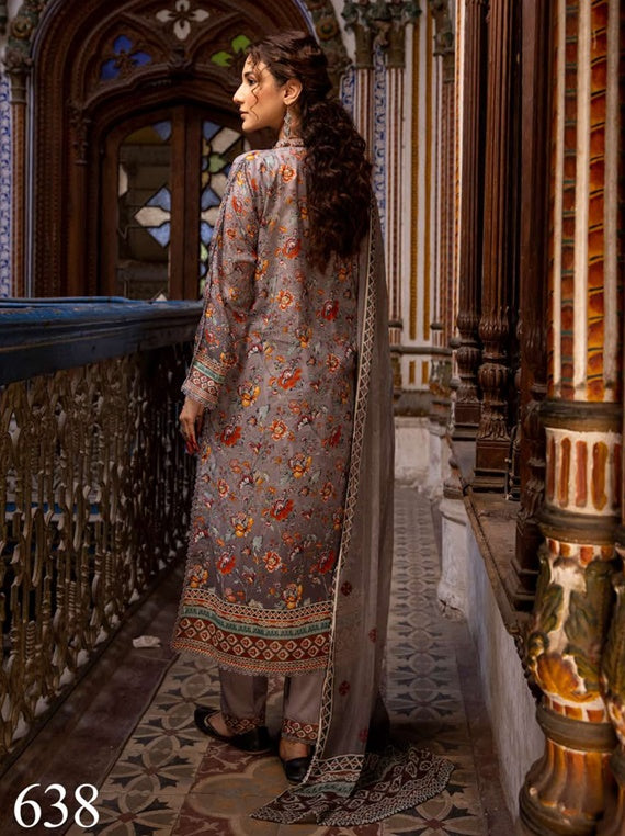 Rang Nagar By Shaista Lawn Collection 2025 (D-638)