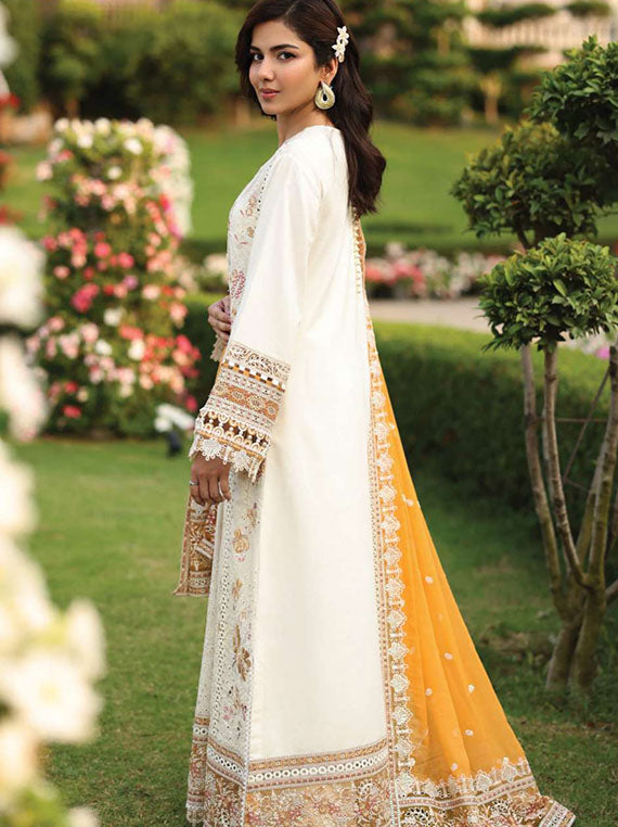 Hayam By Imrozia Luxury Lawn Collection 2025 (SL 91 LULU)