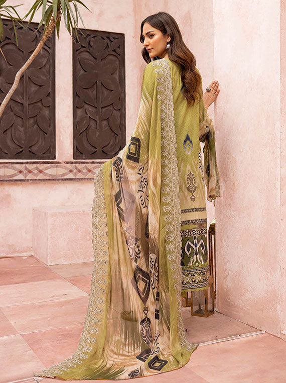 Mehtab By Johra Lawn Collection 2024 (JH-491)