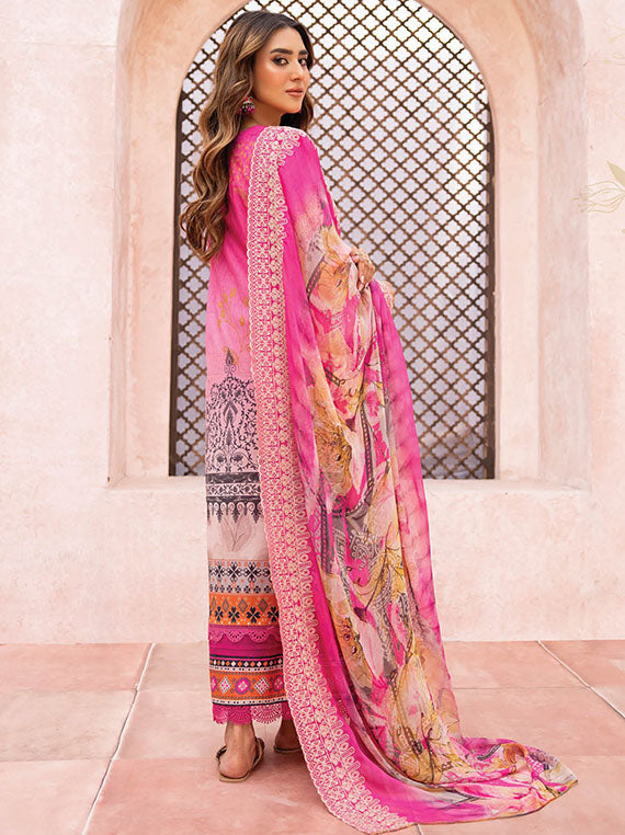Mehtab By Johra Lawn Collection 2024 (JH-498)