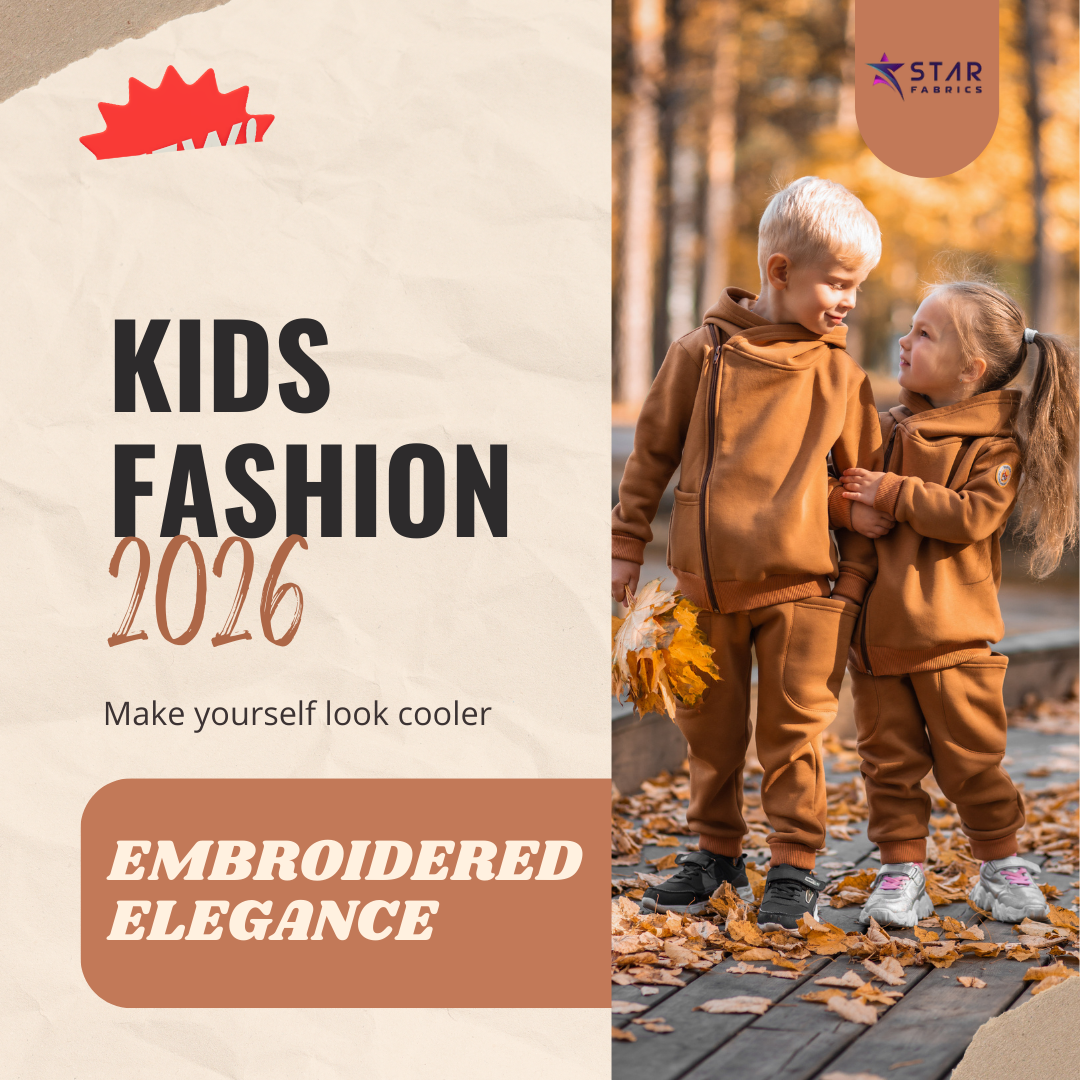 Why Star Fabrics Leads Kids Festive Fashion
