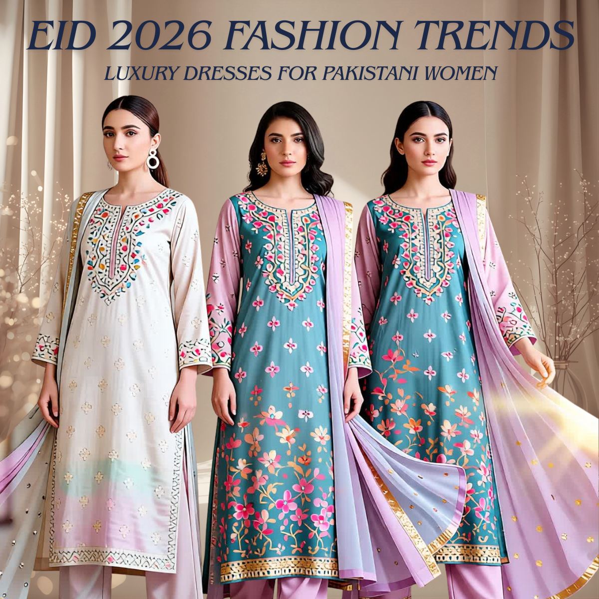 Best Eid Dresses for Women in Pakistan 2026 – Star Fabrics Shop Trending Outfits