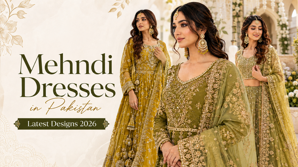 Mehndi Dresses in Pakistan: Latest Designs 2026