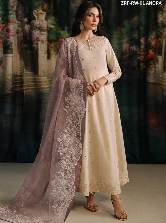 Zarif Raw Silk Collection 2024