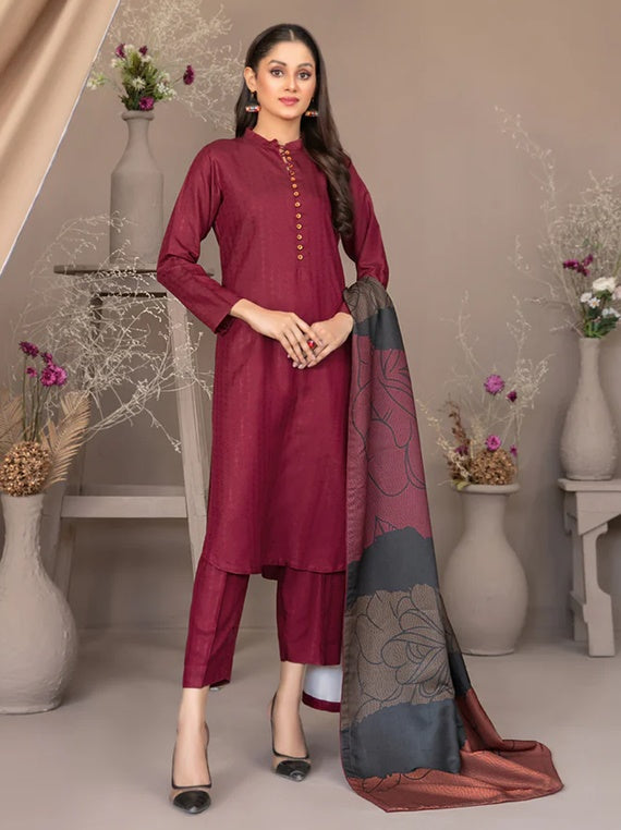 Zeynep By Tawakkal Stitched Jacquard Viscose Collection 2024