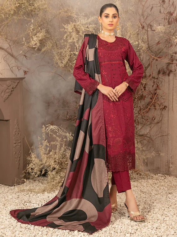 Saran By Tawakkal Stitched Embroidered Staple Collection 2024