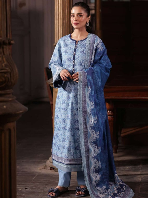 Unparalleled Elegance By Asim Jofa Lawn Collection 2025 Vol-03