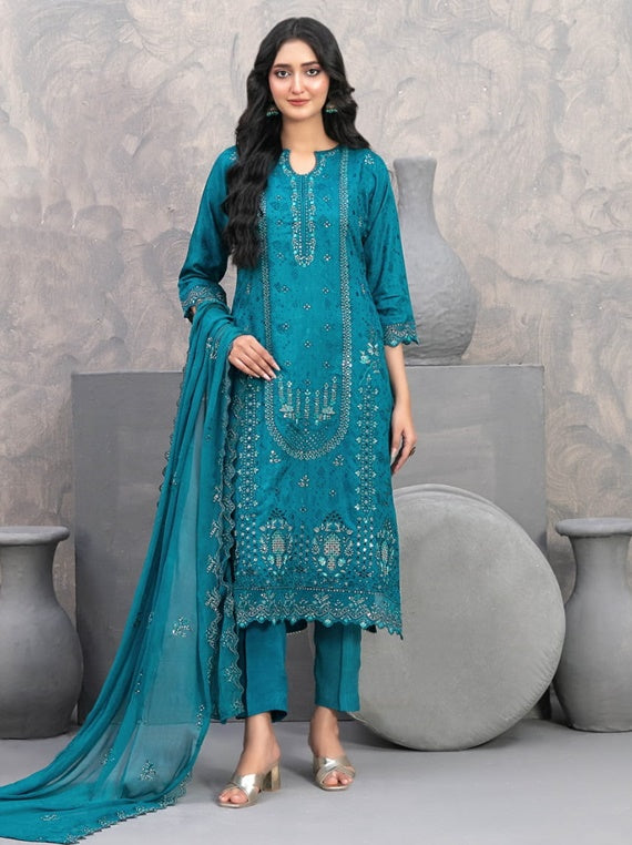 NAFYSSAH Embroidered Viscose Collection By Tawakkal