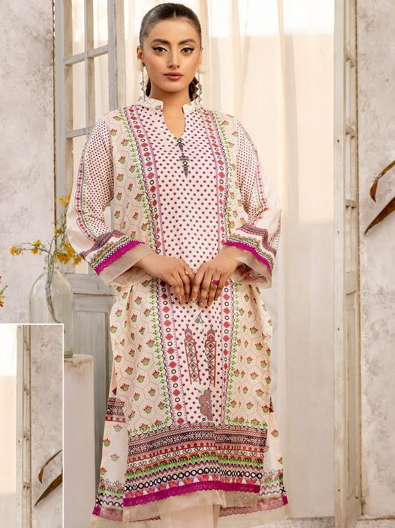 Shaista 2Pc Printed Lawn Collection 2024 Vol-03