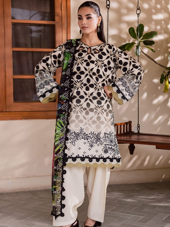 Signature print by Nurèh Printed viscose slub linen collecton