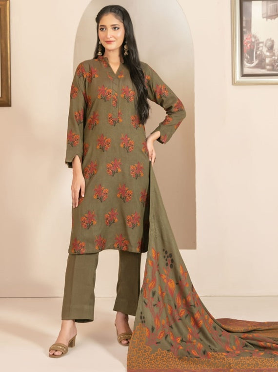 Lehr Broshia Boti Leather Peach Collection By Tawakkal