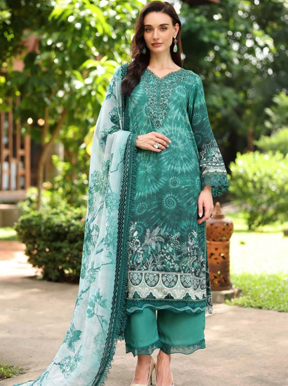 Daily delight by Nurèh Embroidered slub linen viscose collection