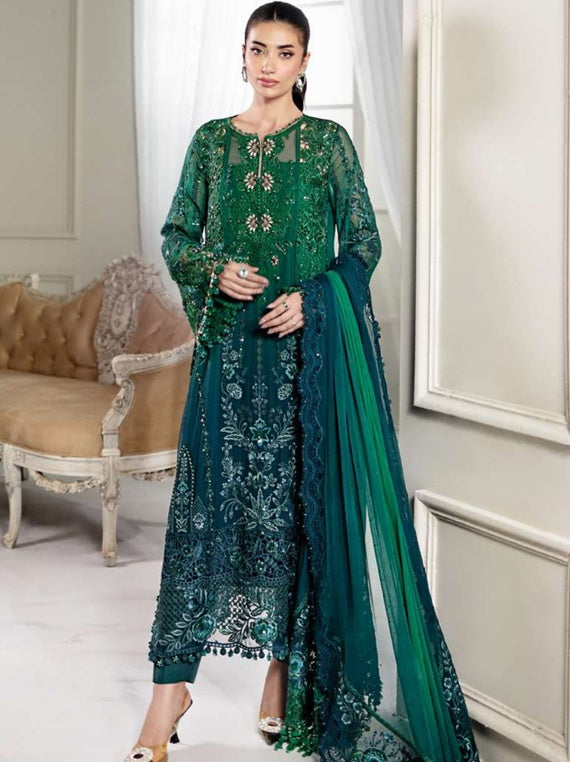 Maria B Embroidered Chiffon Collection 2025