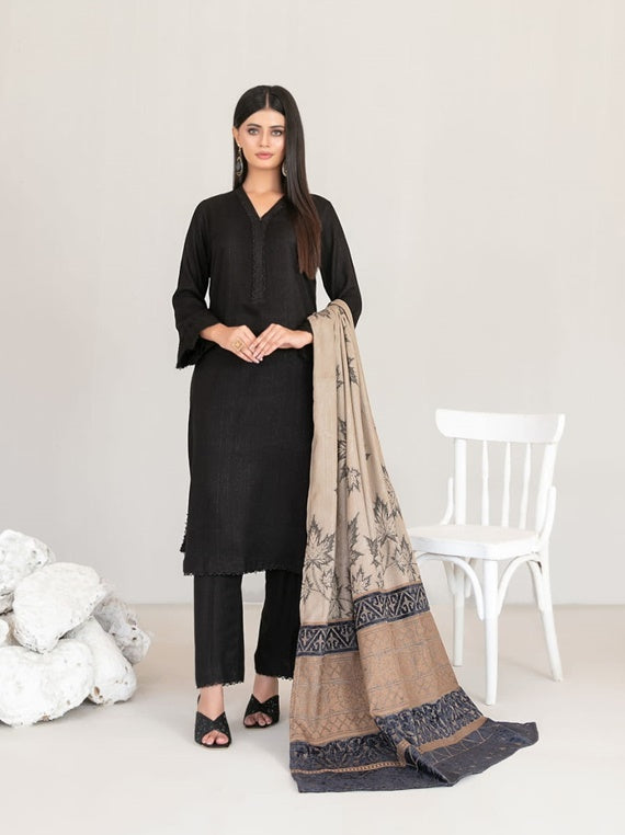 Farhin Exclusive Plain Leather Peach Collection By Tawakkal