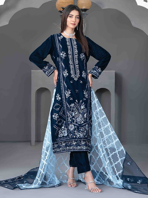 Makhmal e Kahani By Tawakkal Velvet Collection 2024