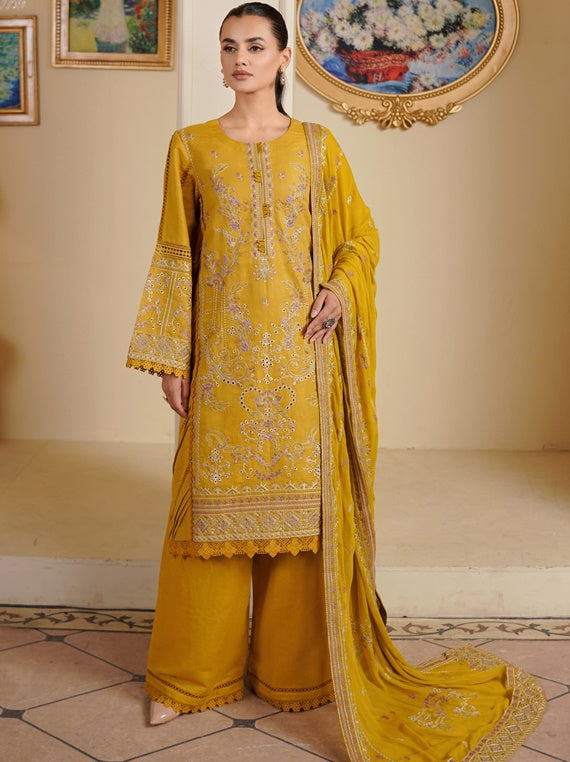 Naimal by Johra  Embroidered lawn karandi Collection