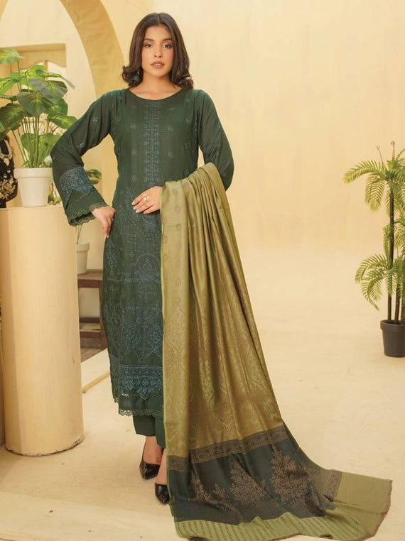 KISHORE KA ANDAZ Embroidered Dhanak Collection by Manizay