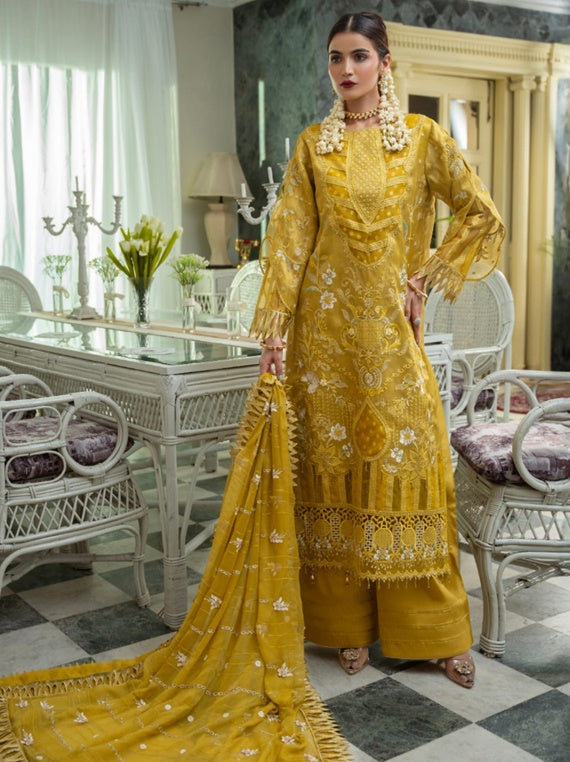 Zebtan By Mahroosh Embroidered Chiffon Collection 2025