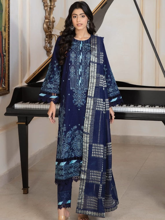 Shab o Roz By Johra Jacquard Lawn Collection 2025