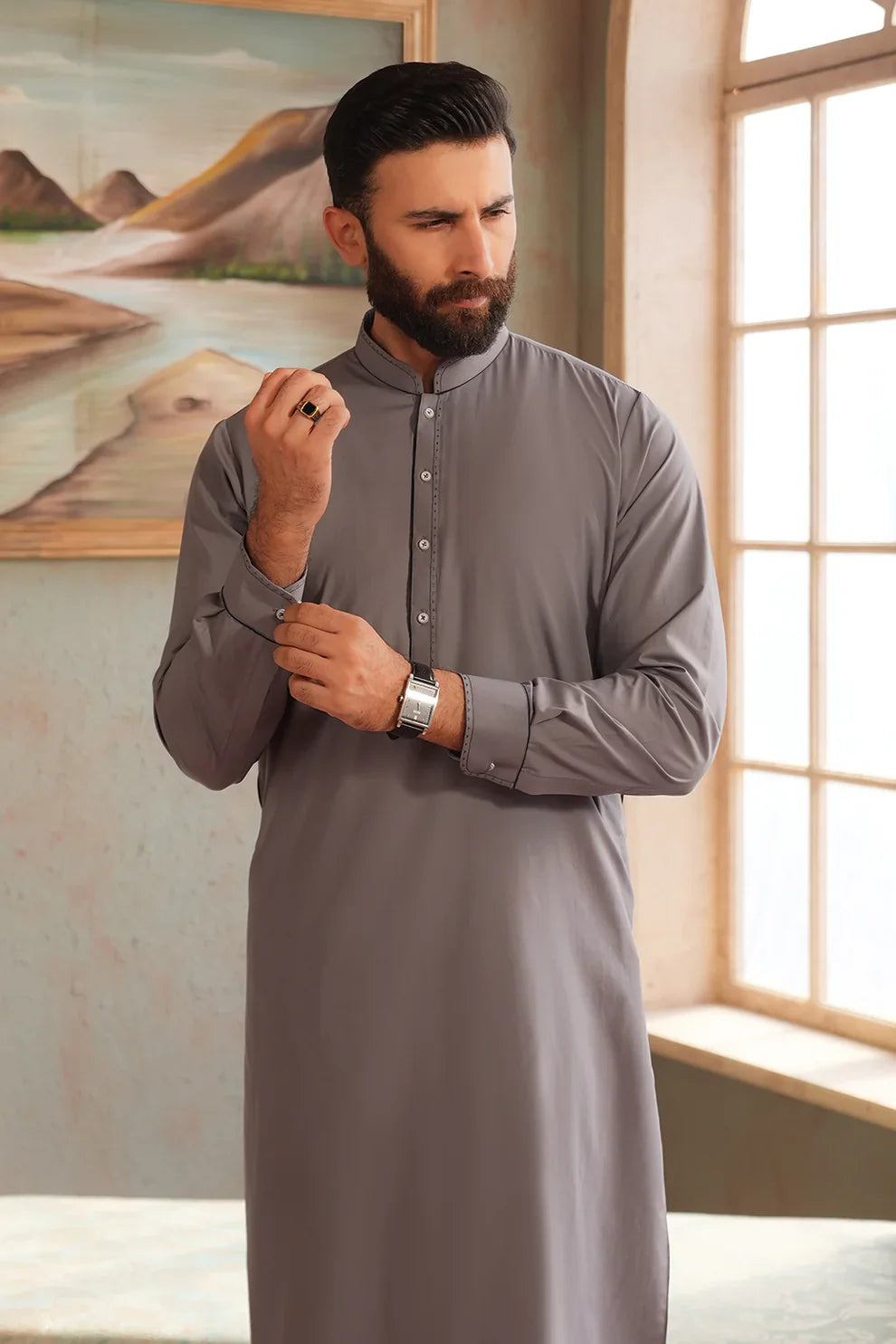 Star Fabrics Men’s Ready Made Collection – Premium Shalwar Kameez & Waistcoat Suits