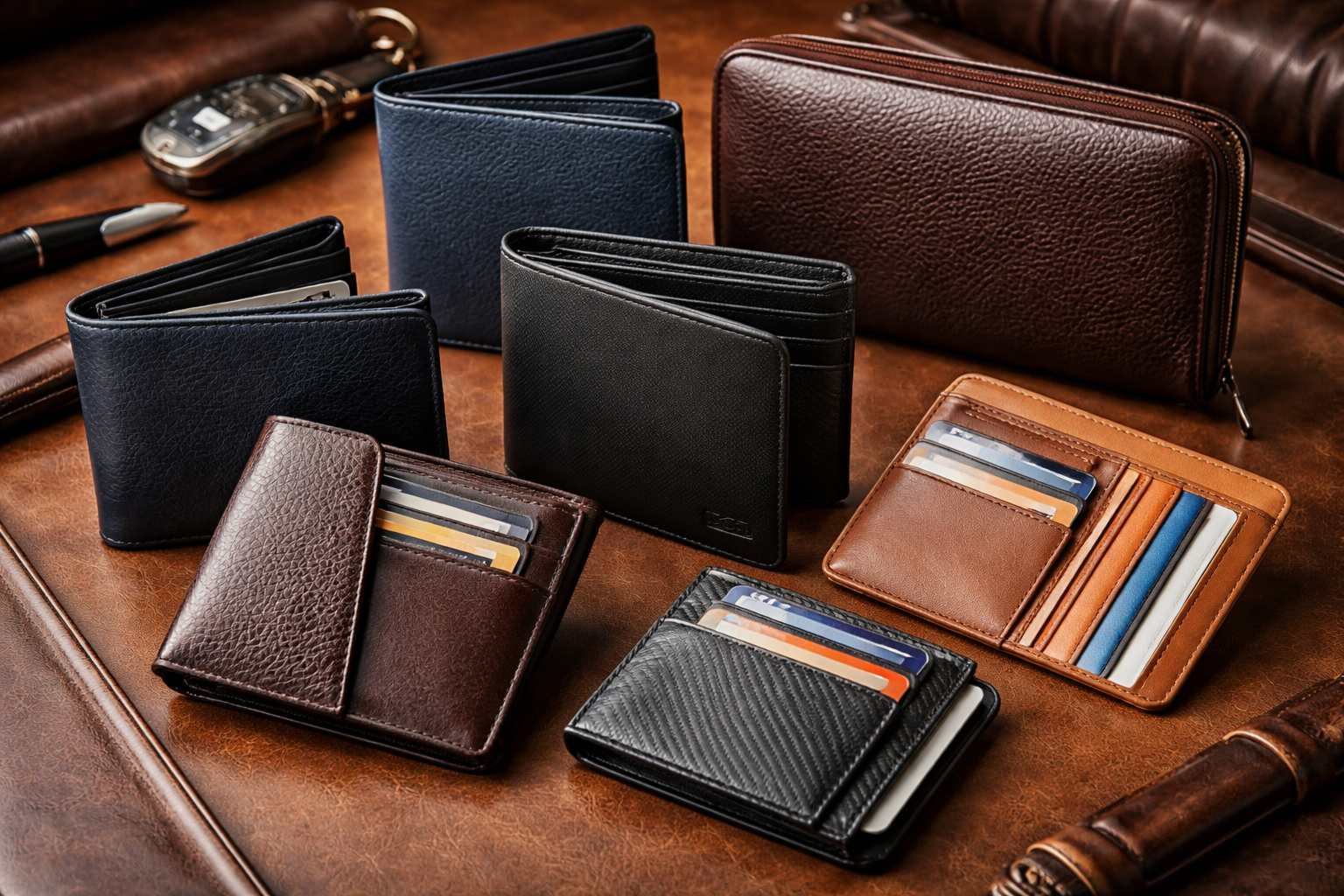 Men’s Wallet Collection | Premium Leather & Stylish Wallets for Everyday Use