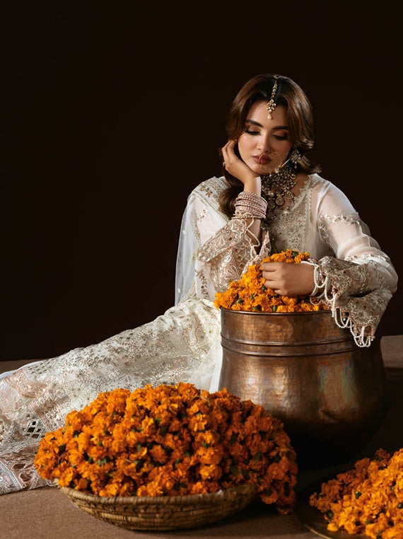 Dastak By Ramsha Luxury Embroidered Chiffon Collection Vol-2 (Q-204)