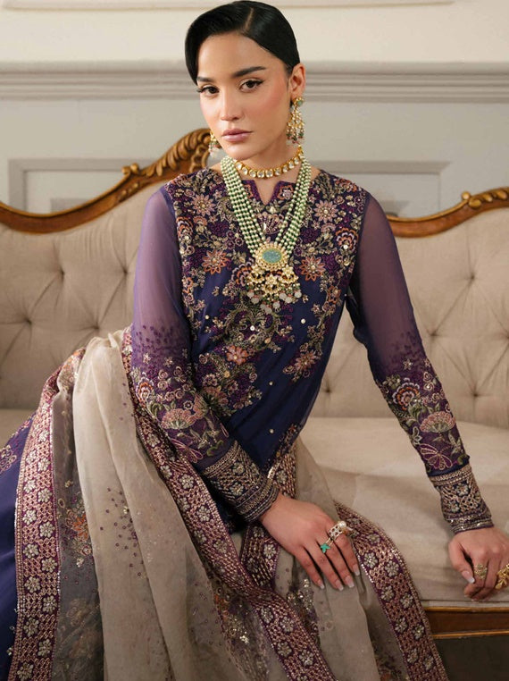 Elanora By Nureh Luxury Chiffon Collection 2024 (NEL-65)